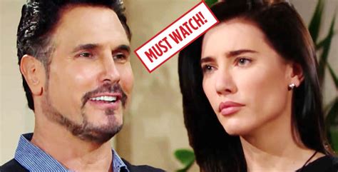 The Bold And The Beautiful Video Replay Bill And Steffy Go Public