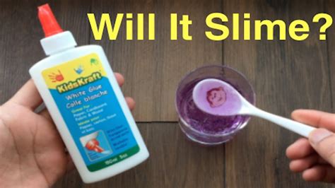 Will It Slime Testing Slime With Different Glue And Activator Youtube