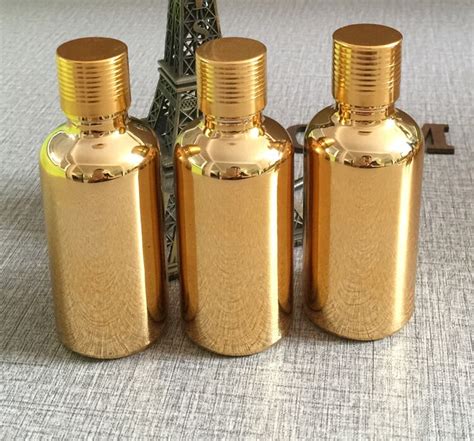Back2africa has a complete selection of the most popular sizes now available at wholesale prices. 50ml glass essentical oil bottle gold plated dropper ...