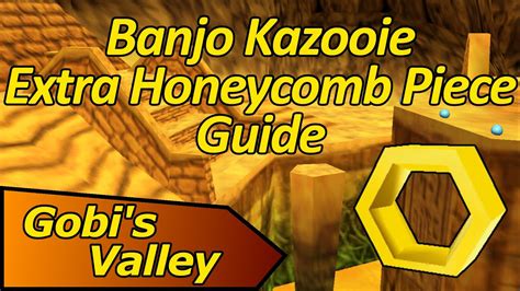 Collecting Extra Honeycomb Pieces In Gobis Valley Banjo Kazooie