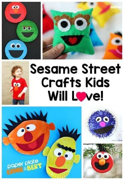 Sesame Street Crafts And Activities For Sesame Street Day On November