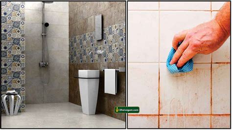 Effective ways to clean the grout. பாத்ரூம் டைல்ஸ் கிளீனிங் | Bathroom tiles cleaning tips in ...