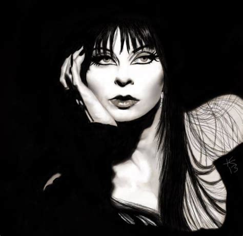 Cassandra Peterson Elvira Makeup Muse Goth Kids Dark Princess