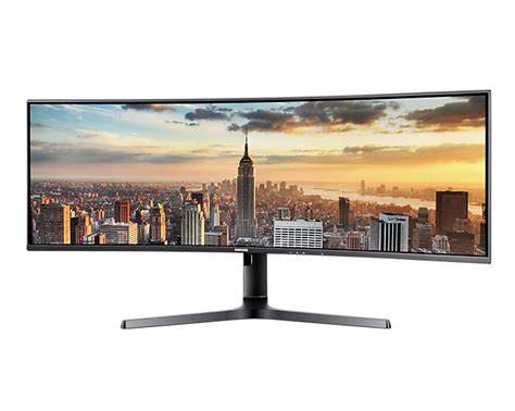 43 Premium Curved Monitor With 329 Super Ultra Wide Screen Samsung