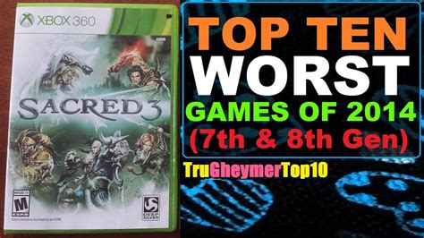 Top 10 Worst Video Games Of 2014 Ps4xboxonewiiupcps3360 Youtube