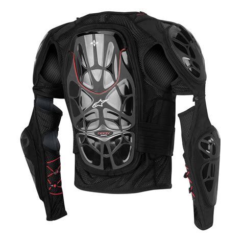 The idol jacket from alpinestars is modeled after classic bomber jackets with raglan shoulders and ribbed cuffs, hem and varsity collar. Alpinestars Bionic Tech Protection Jacket Black Red White ...