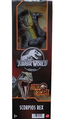 Jurassic World 12 Inc Basico Dino Escape Scorpios Rex Mattel Envío Gratis