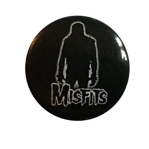 Misfits Silhouette Button