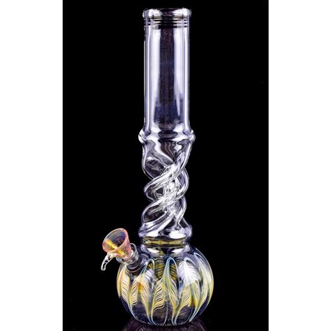 Twisty Smoke 12 Spiral Neck Round Base Bong Bongs And Water Pipes