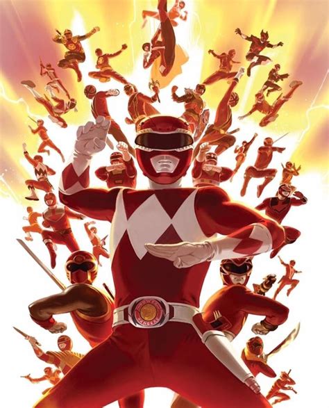 Red Ranger Power Todos Os Power Rangers Desenho Do Power Rangers