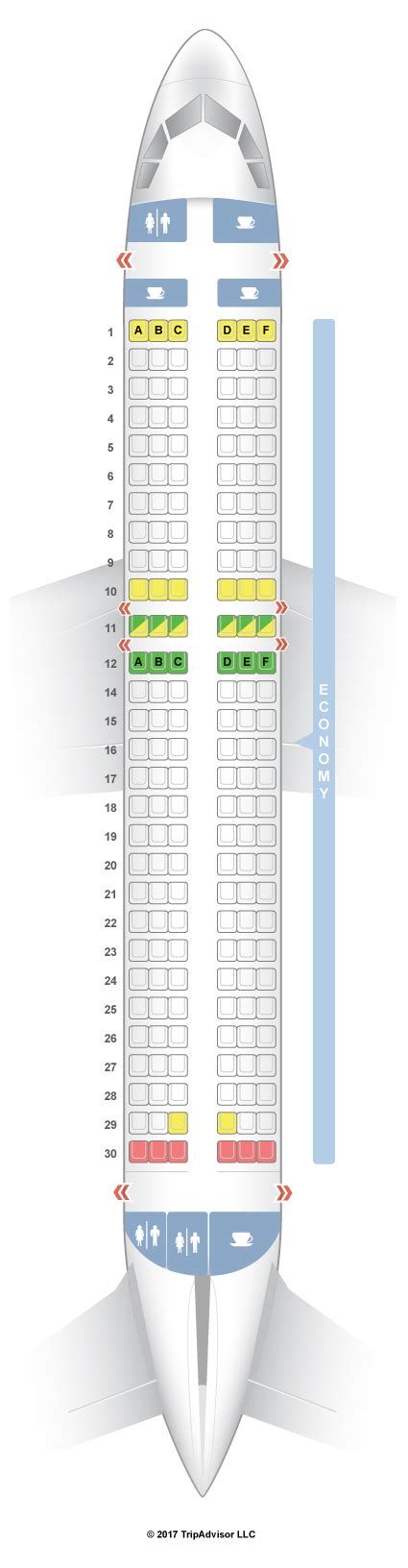 Seatguru Seat Map Sas Airbus A320neo 320