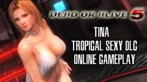 Dead Or Alive 5 Tina Tropical Sexy Bikini Online Gameplay With