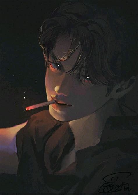 𝙎𝙖𝙧𝙖𝙨𝙬𝙖𝙩 And 𝙏𝙞𝙣𝙚 🐥 Anime Drawings Boy Dark Anime Guys Handsome Anime