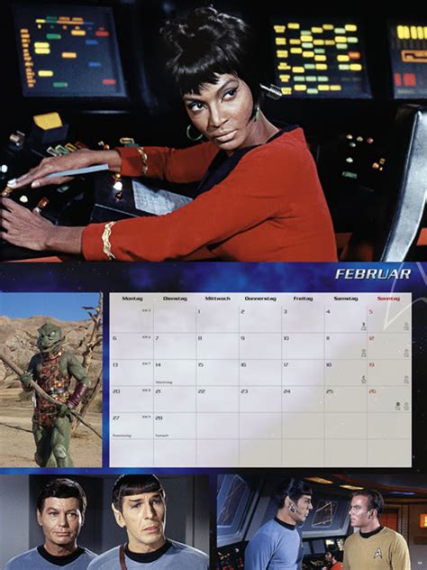 The Trek Collective New 2017 Star Trek Calendar Previews