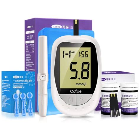 Cofoe YiYue KH 100 Blood Glucose Full Set 100pcs Test Strips 100pcs