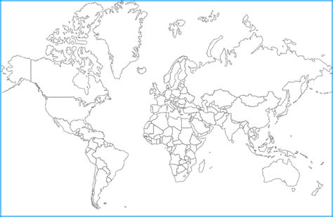 fantastic places world map for students