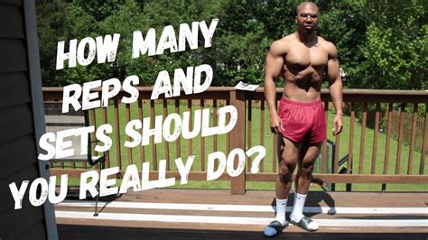 Mar 18, 2021 · to recap, these are the rep ranges you should be considering: How Many Reps and Sets Should You Do...Really? - YouTube