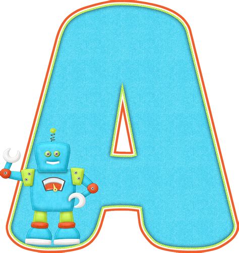 Alfabeto Decorativo Alfabeto Brinquedos 5 PNG Letras