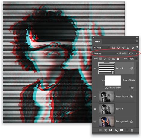 Create A Digital Glitch Effect In Photoshop By Lesa Snider Kelbyone