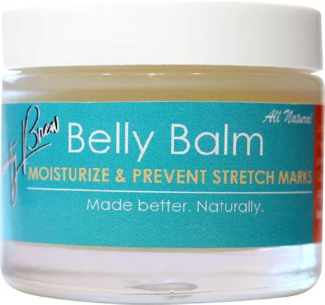 Beauty Brew Pregnancy Belly Balm Comforts And Prevents Pregnancy Related Dryness