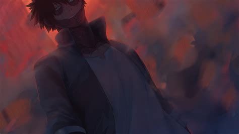 Open resourcepack edit wallpaper apply to minecraft. Download 2560x1440 Dabi, Boku No Hero Academia, Smirk ...