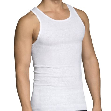 3 To 12 Packs Mens 100 Cotton Tank Top A Shirt Wife Beater Undershirt