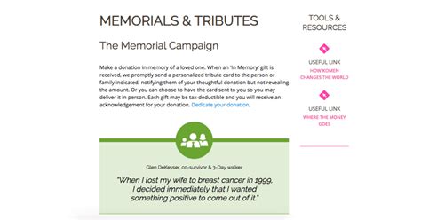 Template for memorial donation notification to family : Tribute & Memorial Fundraising Tips for Nonprofits - Best Practices (2019)