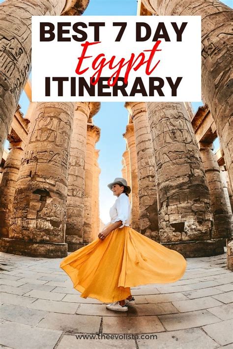 The Ultimate 7 Day Egypt Itinerary Cairo Luxor And Aswan Egypt
