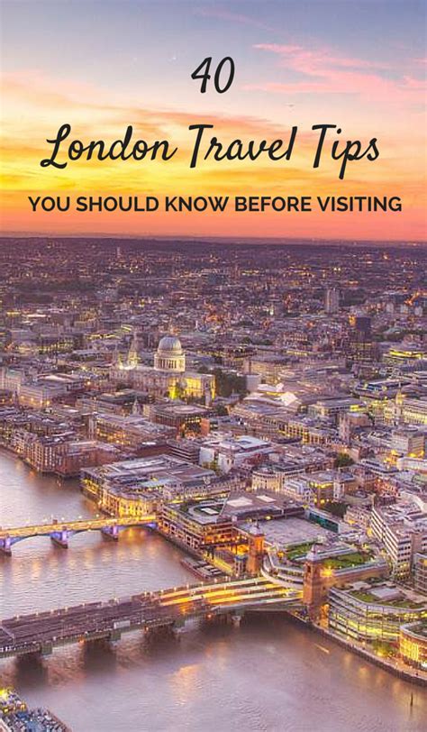 40 Quick London Travel Tips You Must Know Before Visiting In 2022