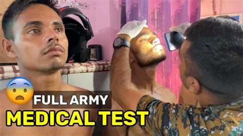 Full Medical Test Indian Army Army Medical Test Jd Sir