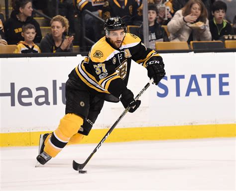 The Mystery Surrounding Patrice Bergerons Injury Continues Weei