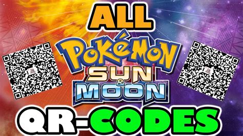 Pokemon Qr Codes Ultra Sun And Moon Bdajournal