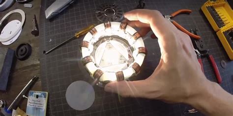 In the latest episode of the show diy prop shop on media. How to make your own version of Tony Stark's arc reactor | The Daily Dot