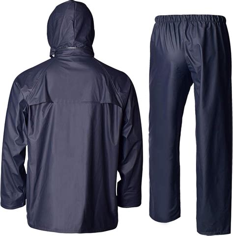 Navis Marine Rain Suits For Men Heavy Duty Workwear Waterproof Jacket