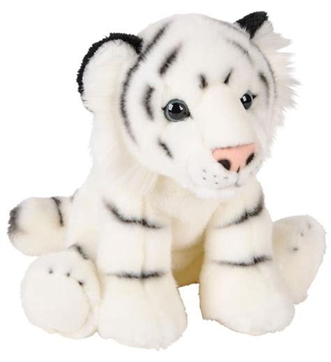 Wildlife Tree 12 Stuffed White Tiger Plush Floppy Animal Kingdom