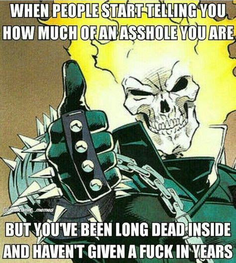 Pin By Rick Burns On Lolz Ghost Rider Superhero Quotes Ghost Rider