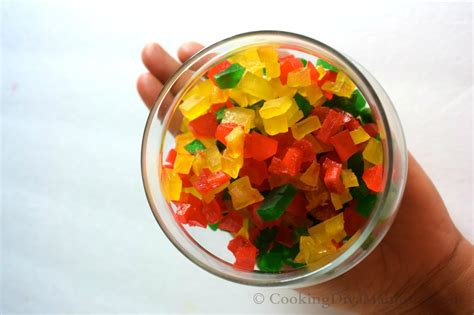 HOW TO -make tutti frutti at home in 2 different ways Candied Papaya