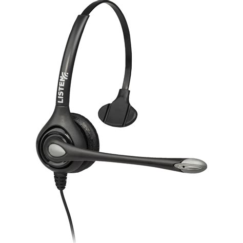 Listen Technologies La 452 On Ear Headset With Boom Mic La 452