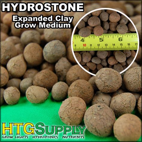 50l Expanded Clay Pebbles Hydroponic Grow Rock Hydroton Ebay