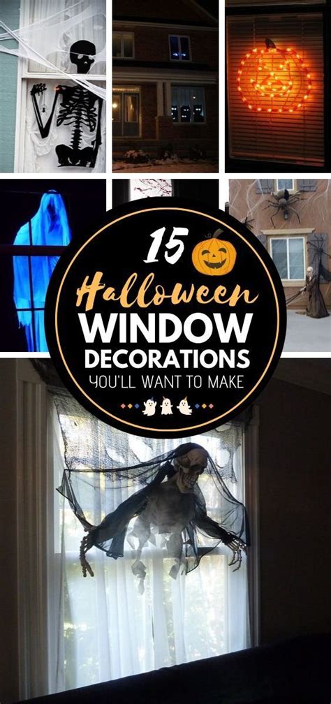 15 Halloween Window Decoration Ideas That Are Eye Popping