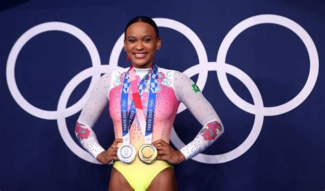Rebeca Andrade Immortalized In The History Of The Olympics