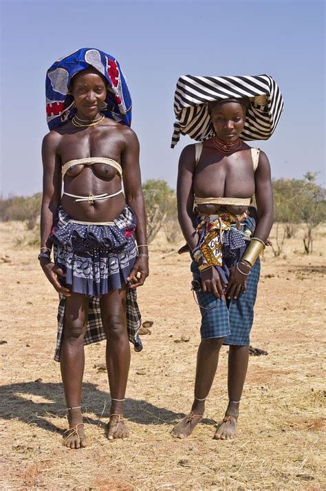 Mucuval Women At A Celebration Near Virei Angola Alfred Weidinger