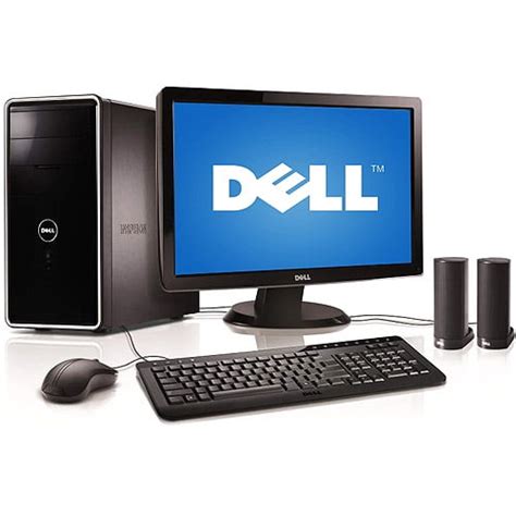 Dell Inspiron 570 Desktop Pc With 23 Monitor Amd Athlon Ii X4