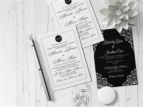 Pin by Printable Invitations & Designs on Etsy Invitations | Invitations, Wedding invitations ...