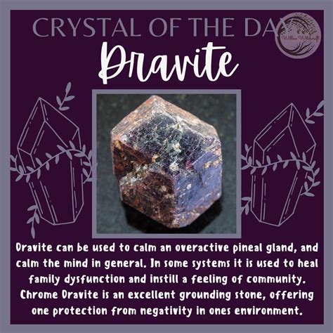Dravite Crystal Meaning Crystal Healing Stones Crystals Crystals