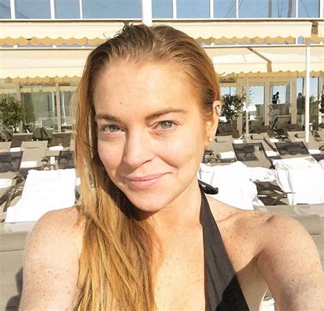 Lindsay Lohan Without Makeup Actually Lookin Good The Hollywood Gossip