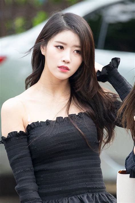 180427 mijoo on her way to music bank in 2020 asian beauty girl beauty girl asian beauty