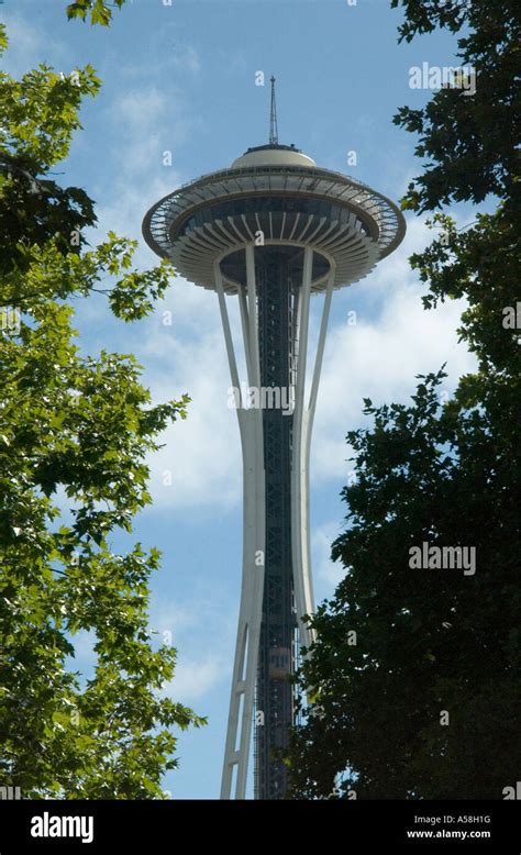 Seattle Space Needle Stock Photo Alamy