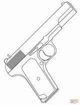 Gun Coloring 1500px 1136 96kb sketch template