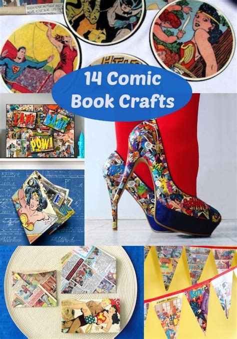 Comic Book Crafts That Are Awesomely Geeky Comic Book